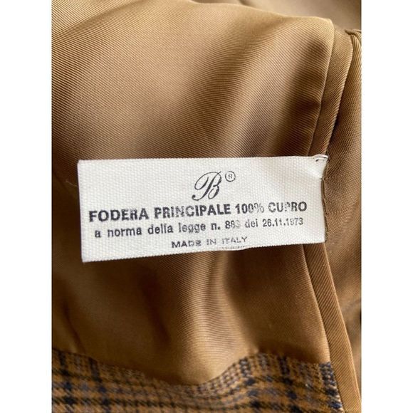 Amen Wardy Plaid Dark Academia 100% Wool Blazer XL Harry Potter Hogwarts - Picture 4 of 6